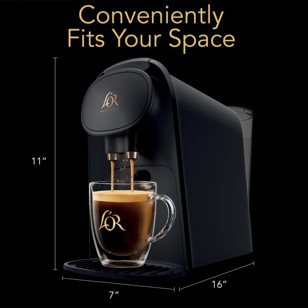 L OR Barista System Coffee and Espresso Machine Combo by Philips, Black - Image 6