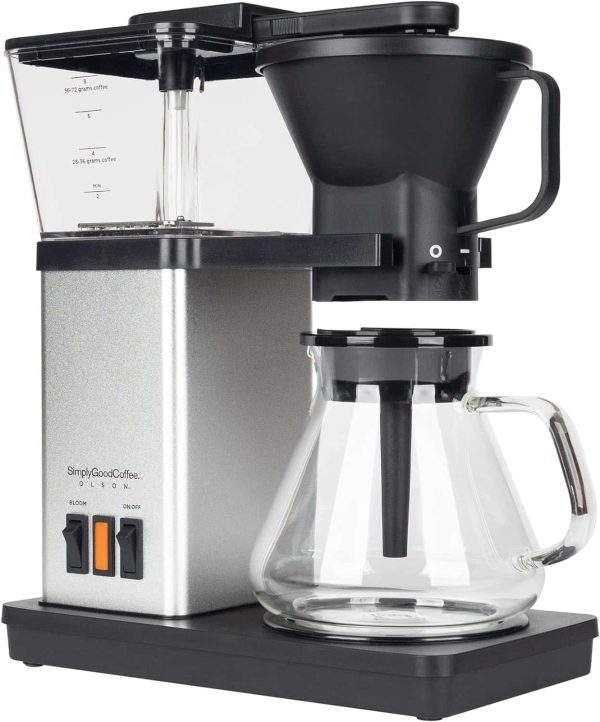 Simply Good Coffee   Olson Coffee Brewer, 8 Cup Coffee Brewer, Perfect Coffee Every time - Image 6
