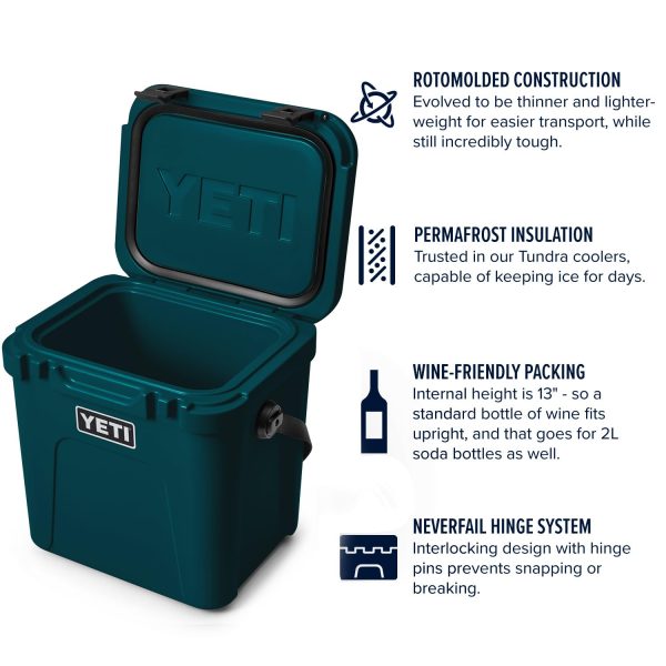 Yeti Roadie 24 Hard Cooler   Agave Teal - Image 7