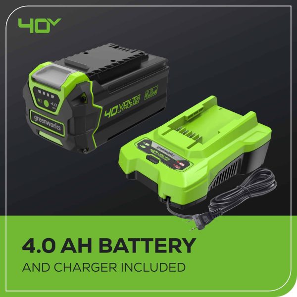 40V 16  Cordless (Push) Lawn Mower (75+ Compatible Tools), 4.0Ah Battery and Charger Included - Image 5