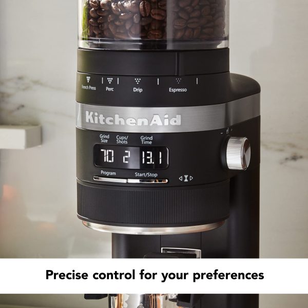 KCG8433BM Burr Coffee Grinder   Black Matte, 10 Oz - Image 5
