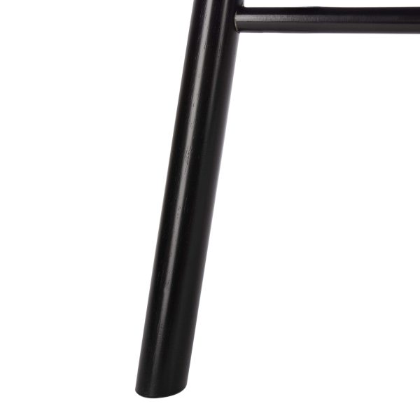 Homes Collection Addison Spindle Back Black Bench - Image 7
