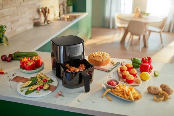PHILIPS 3000 Series Air Fryer Essential Compact with Rapid Air Technology, 13-in-1 Cooking Functions, 4.1L capacity, Black - Image 5