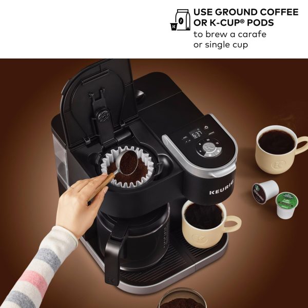 K-Duo Single Serve K-Cup Pod   Carafe Coffee Maker, Black,1470 watts - Image 12