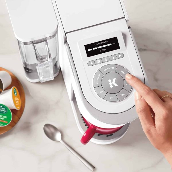 K-Supreme SMART Coffee Maker, MultiStream Technology, Brews 6-12oz Cup Sizes, White - Image 21