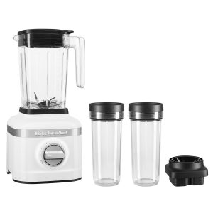 KSB1332Y K150 3 Speed Ice Crushing Blender with 2 Personal Blender Jars   White, 48 oz