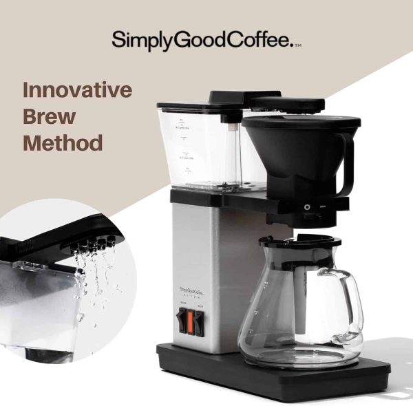 Simply Good Coffee   Olson Coffee Brewer, 8 Cup Coffee Brewer, Perfect Coffee Every time - Image 2