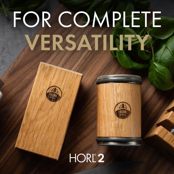 HORL 2 Walnut Rolling Knife Sharpener Engineered in Germany for Straight Edge - Image 5