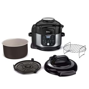 Foodi 11-in-1 6.5-qt Pro Pressure Cooker + Air Fryer With Stainless Finish