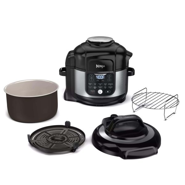 Foodi 11-in-1 6.5-qt Pro Pressure Cooker + Air Fryer With Stainless Finish