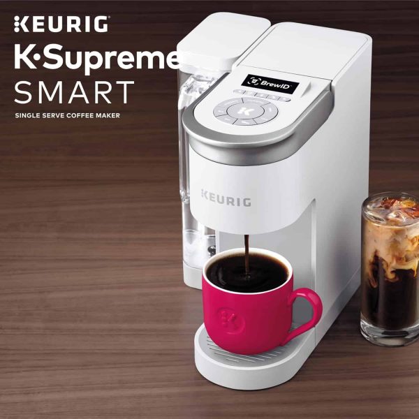K-Supreme SMART Coffee Maker, MultiStream Technology, Brews 6-12oz Cup Sizes, White - Image 11