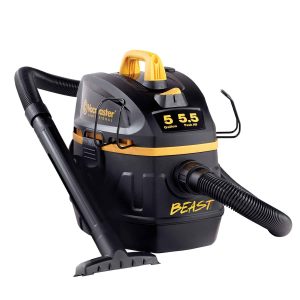 Vacmaster Professional   Professional Wet/Dry , 5 Gallon, Beast Series, 5.5 HP 1-7/8  Hose Jobsite Vac (VFB511B0201), Black