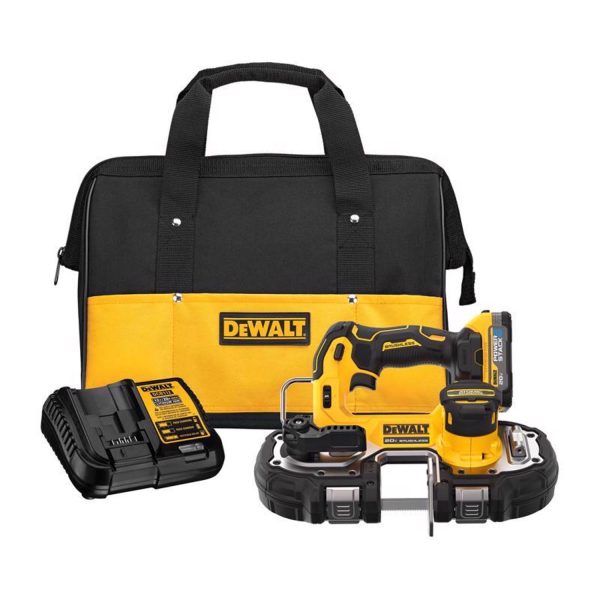 DeWalt 20V MAX ATOMIC Cordless Brushless Compact Band Saw Kit (Battery   Charger)