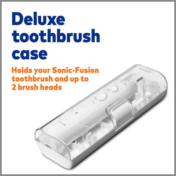 Waterpik Sonic-Fusion 2.0 Flossing Toothbrush, Electric Toothbrush   Water Flosser Combo, White - Image 6