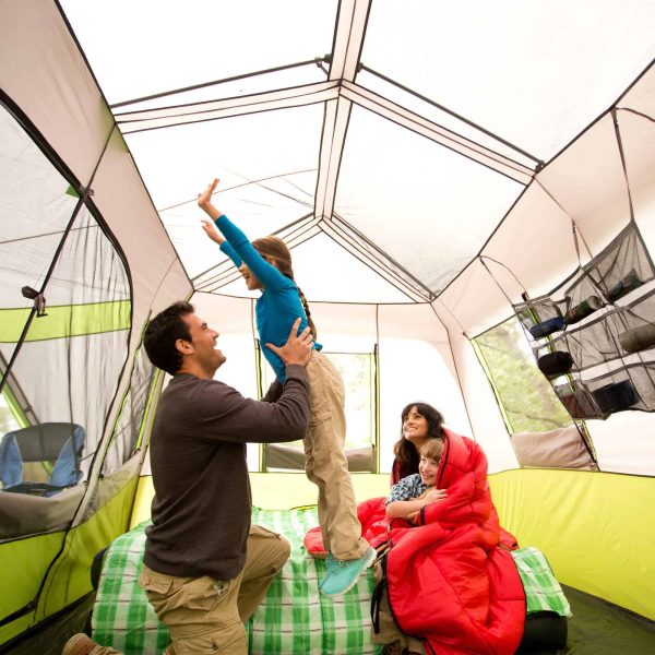 9 Person 2 Room Instant Cabin Tent with Screen Room - Image 9