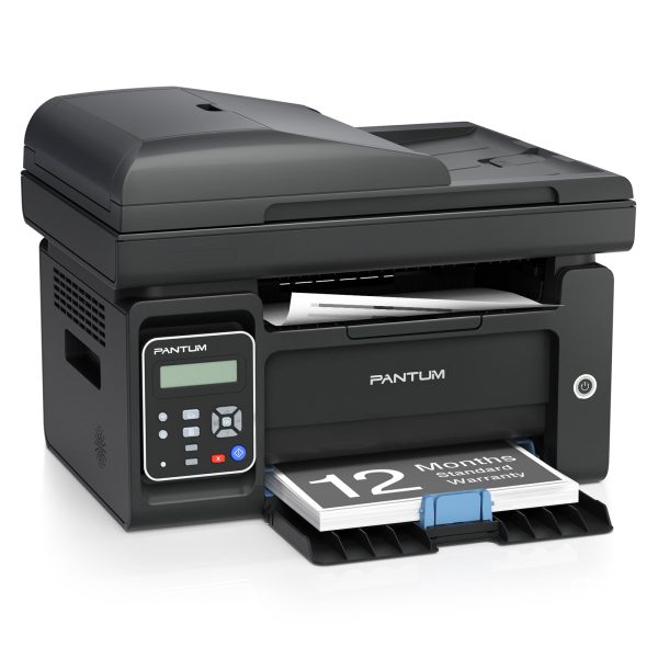 PANTUM M6552NW All-in-One Wireless Monochrome Laser Printer, Copier, Scanner with 35-Sheet ADF, Black and White, Mobile Printing