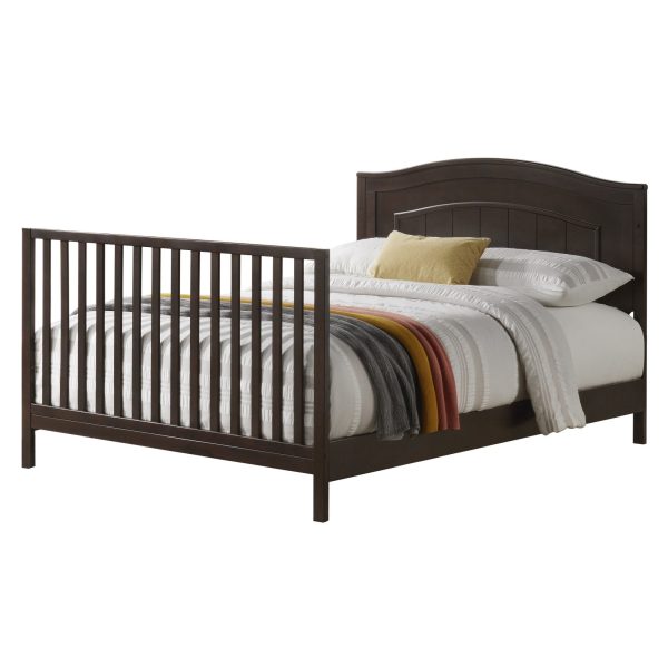 Oxford Baby North Bay 4-in-1 Convertible Crib, Espresso Brown, GREENGUARD Gold Certified, Wooden Crib - Image 7