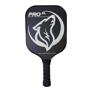 Wolfe XL PRO Graphite Pickleball Paddle   Extra Large Paddle Head (XL)   USAPA Approved for Tournament Play   Includes Paddle Case