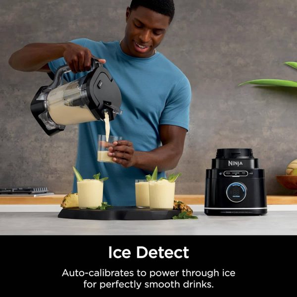 TB401 Detect Kitchen System Power Blender + Processor Pro, BlendSense Technology, Blender, Chopping   Smoothies, Black - Image 14