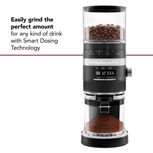 KCG8433BM Burr Coffee Grinder   Black Matte, 10 Oz - Image 7