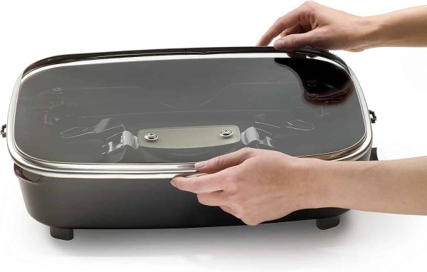 06857 16-inch Electric Foldaway Skillet, Black - Image 5