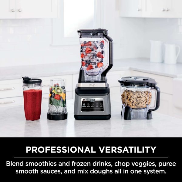 BN801: Powerful Kitchen System for Smoothies, Dough   More (Grey) - Image 12