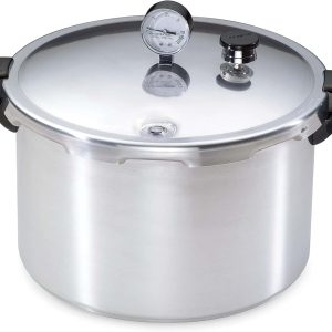 01755 16-Quart Aluminum canner Pressure Cooker, One Size, Silver