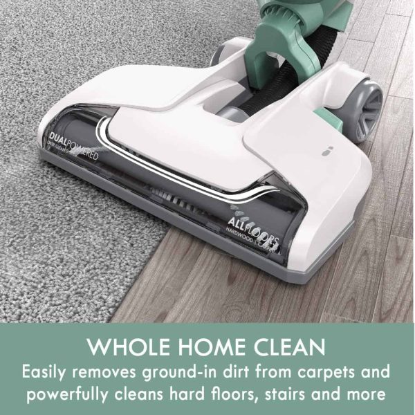 DU3017 Friendly Upright Bagless 2-Motor Crossover Max Beltless Vacuum Cleaner, Light Green - Image 2