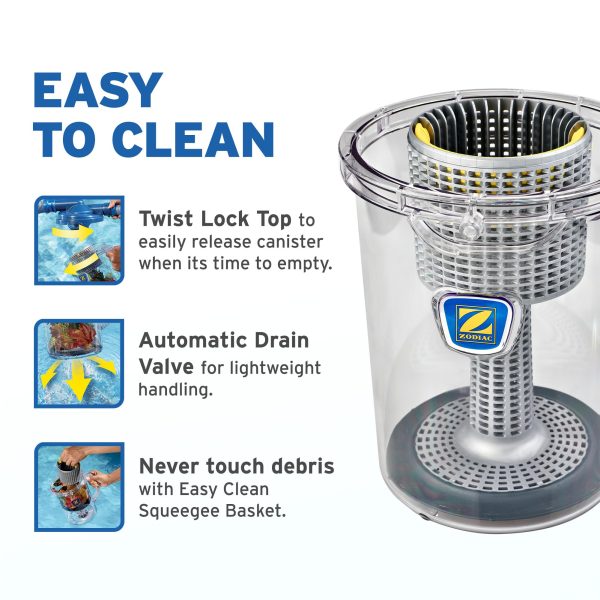 Zodiac CLC500 Cyclonic Leaf Canister - Image 4