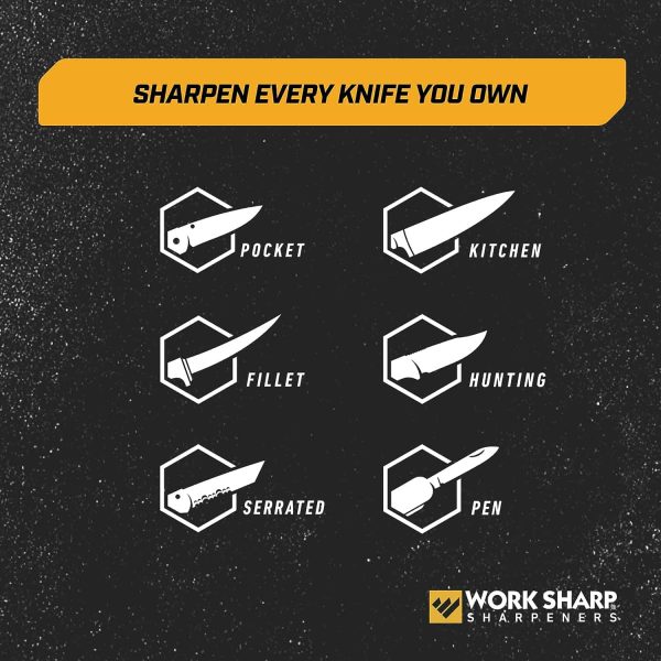Work Sharp Professional Knife Sharpener   Exact Angles, Razor Sharp Results - Image 5