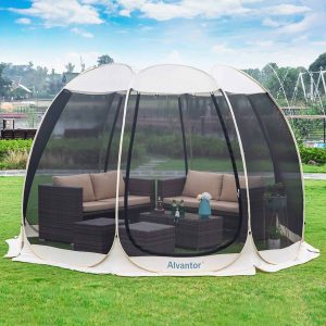 Alvantor Screen Room (6 x6 ), Instant Bug   Sun Protection, Beige