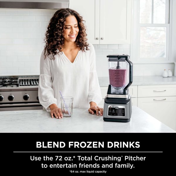 BN801: Powerful Kitchen System for Smoothies, Dough   More (Grey) - Image 9