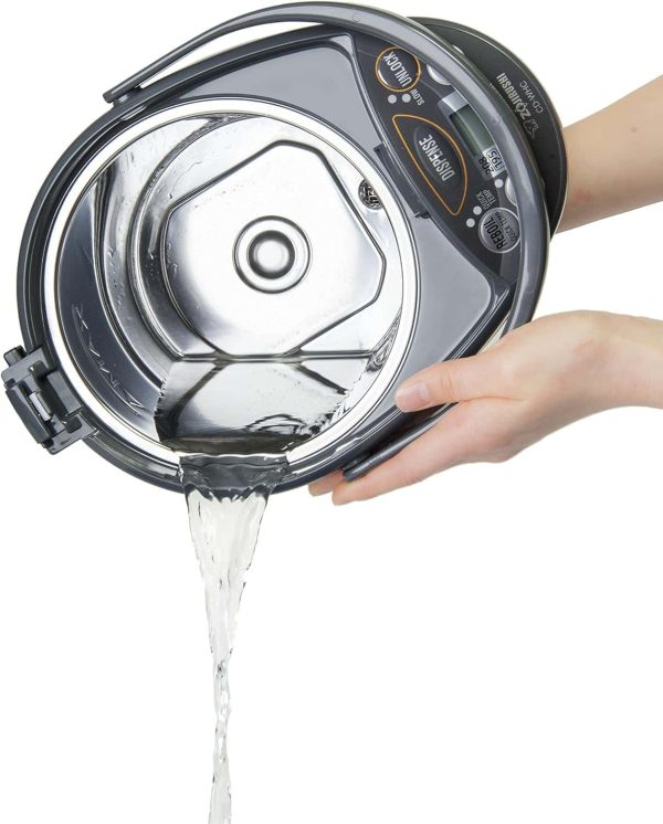 Zojirushi CD-WHC40XH Micom Water Boiler   Warmer, 135 oz, Stainless Gray - Image 5