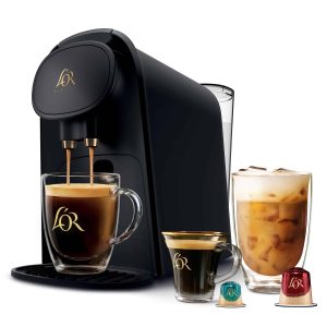 L OR Barista System Coffee and Espresso Machine Combo by Philips, Black