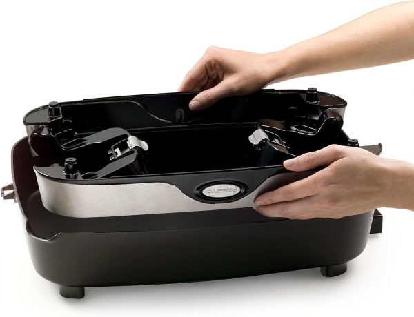 06857 16-inch Electric Foldaway Skillet, Black - Image 4