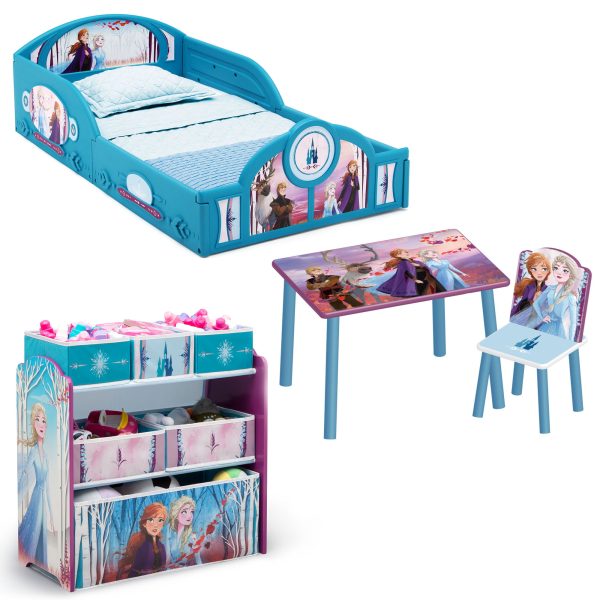 Frozen 4-Piece Room-in-a-Box   Toddler Bedroom Set