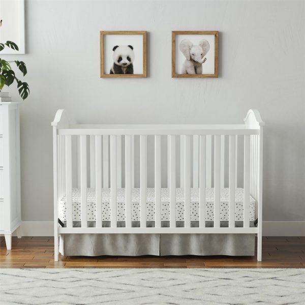 Baby Relax Adele 3-in-1 Convertible Crib, White - Image 3