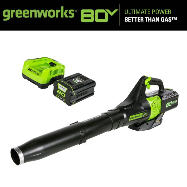 PRO 80V Brushless Leaf Blower W/2.5 Ah Battery, 2404602 - Image 3
