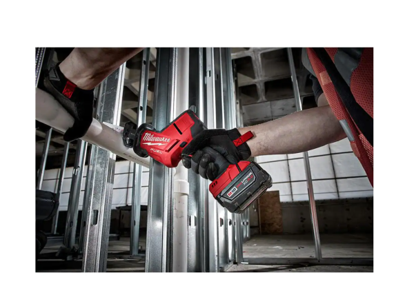 2719-21 M18 FUEL 18V Lithium-Ion Brushless Cordless HACKZALL Reciprocating Saw Kit W/(1) 5.0Ah Batteries, Charger   Tool Bag - Image 11