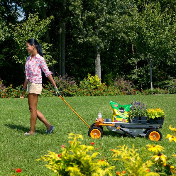 Worx WG050 8-in-1 Aerocart Garden Cart/Wheelbarrow Heavy Duty/Dolly - Image 2