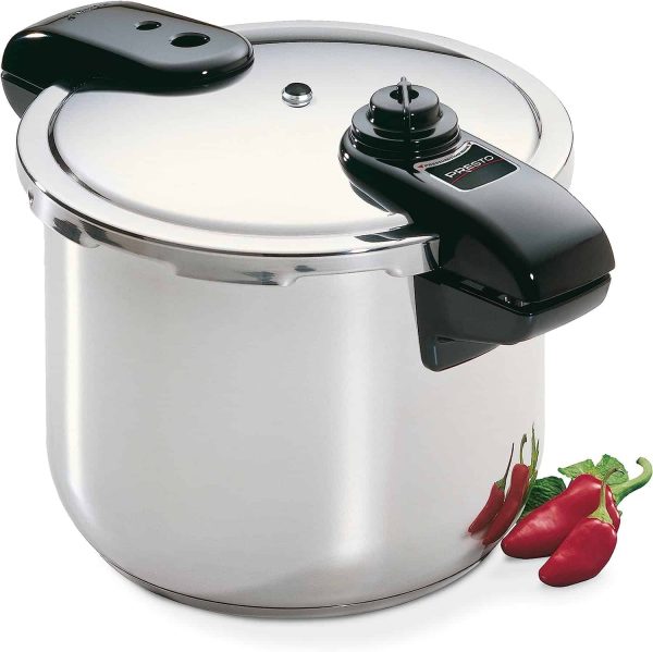 01370 8-Quart Stainless Steel Pressure Cooker - Image 2