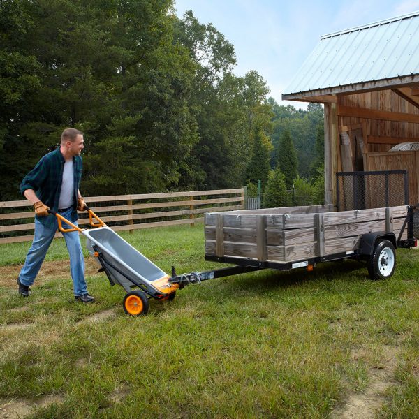 Worx WG050 8-in-1 Aerocart Garden Cart/Wheelbarrow Heavy Duty/Dolly - Image 5