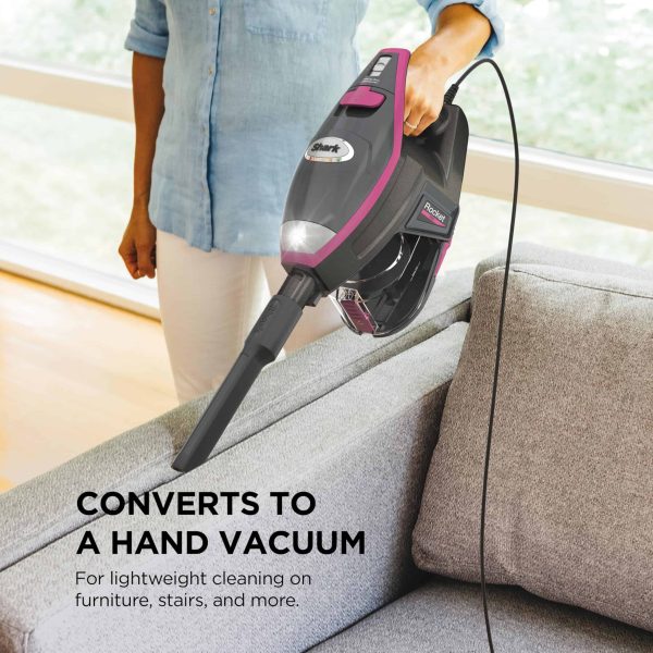 HV371 Rocket Pro DLX Corded Stick, Removable Hand Vacuum, Advanced Swivel Steering - Image 10