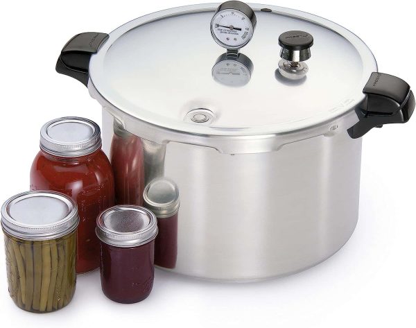 01755 16-Quart Aluminum canner Pressure Cooker, One Size, Silver - Image 2