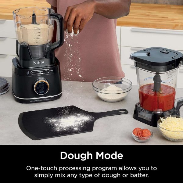 TB401 Detect Kitchen System Power Blender + Processor Pro, BlendSense Technology, Blender, Chopping   Smoothies, Black - Image 7