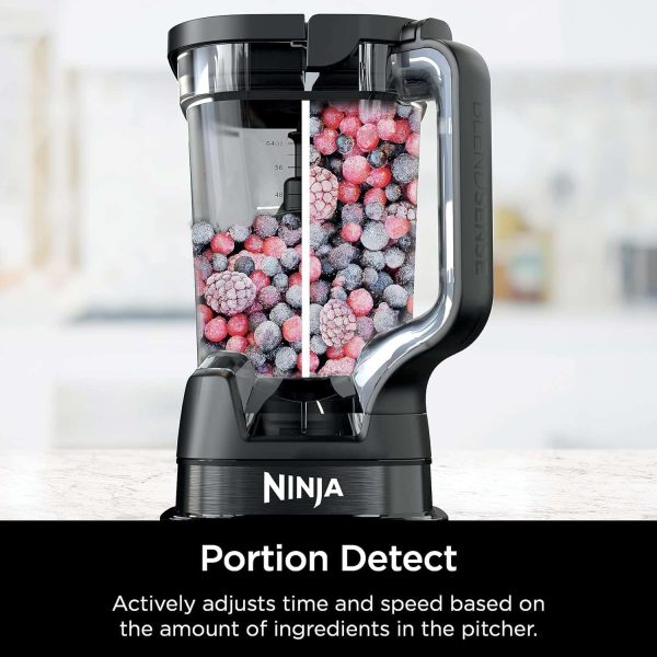 TB401 Detect Kitchen System Power Blender + Processor Pro, BlendSense Technology, Blender, Chopping   Smoothies, Black - Image 13