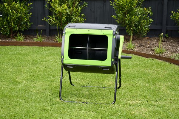 Maze 48 Gallon Outdoor Compost Bin Tumbler for Food Waste, Outdoor Compost Bin for Kitchen Garden - Image 5