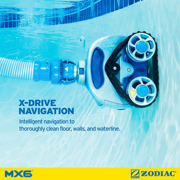Zodiac MX6 Automatic Suction-Side Pool Cleaner Vacuum for In-ground Pools - Image 2