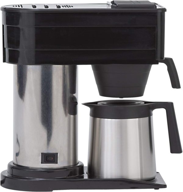BUNN BT BT Speed Brew 10-Cup Thermal Carafe Home Coffee Brewer, Black - Image 3