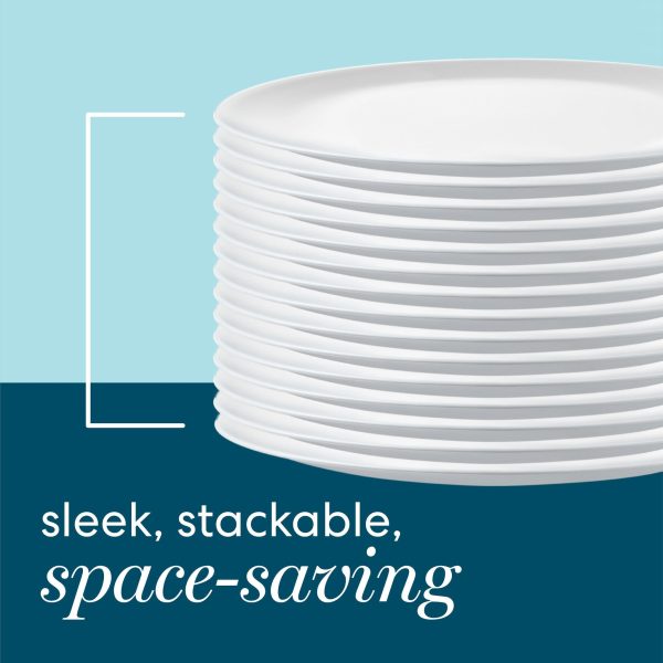 Corelle? Winter Frost White 10.25" Dinner Plates, 6-pack - Image 6